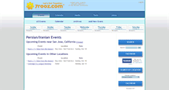 Desktop Screenshot of 7rooz.com